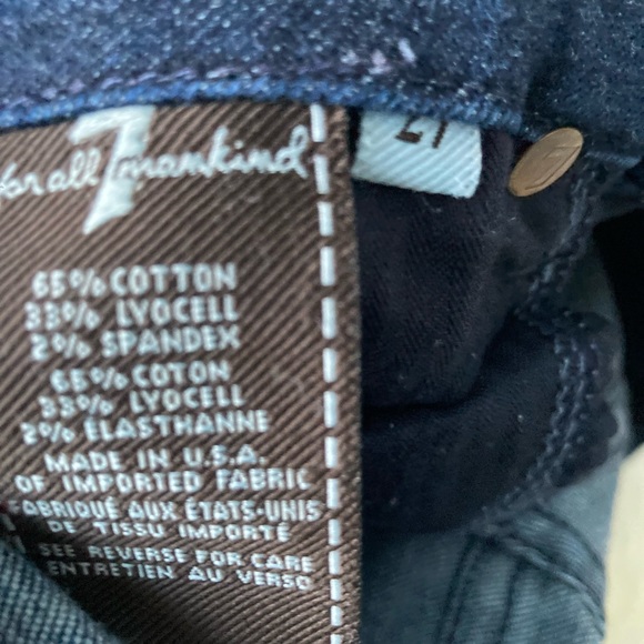 7 for All Mankind jeans. - Picture 5 of 5